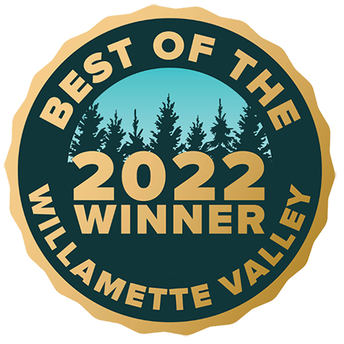 Best of the Willamette Valley 2022 Winner seal