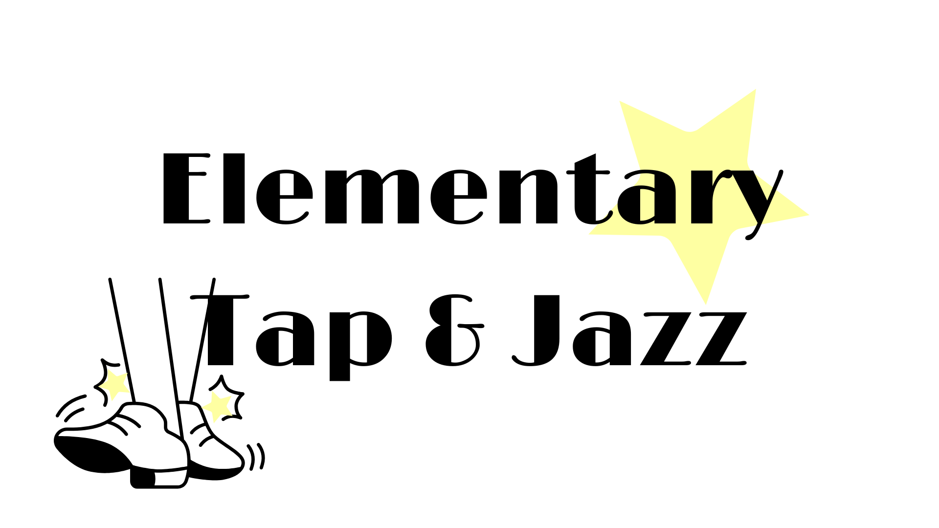 Elementary Tap & Jazz Dance class
